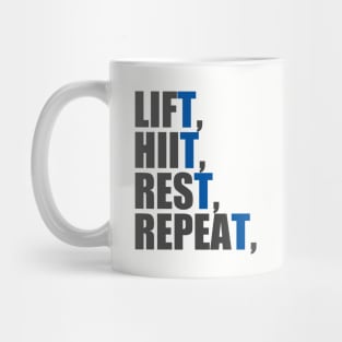 LIFT HIIT REST REPEAT Mug